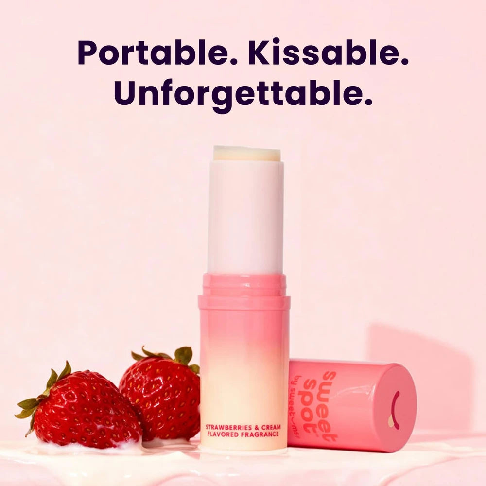 Sweetums Strawberries and Cream Solid Perfume